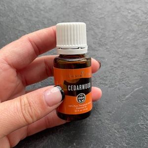 Young Living essential oil “cedarwood”